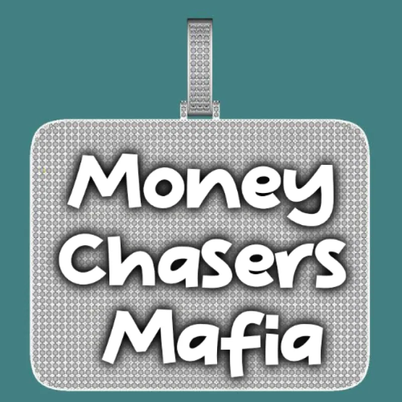 CUSTOM LETTER NECKLACE 3D BIG SQUARE sold by The GUU Shop