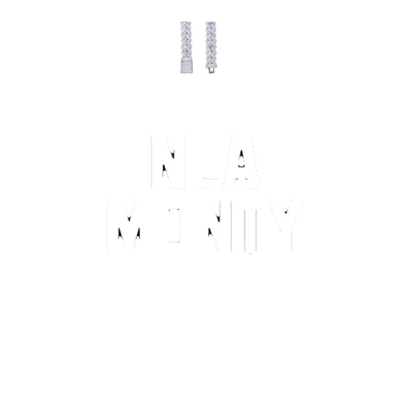 Custom Letters Baguette Two Layer Necklace made by The GUU Shop