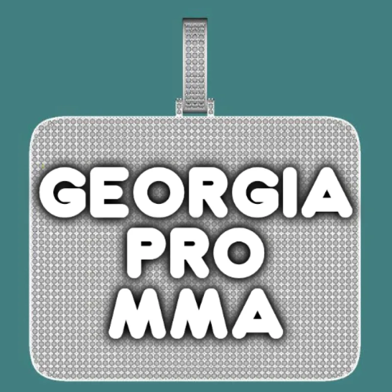 CUSTOM LETTER NECKLACE 3D BIG SQUARE sold by The GUU Shop