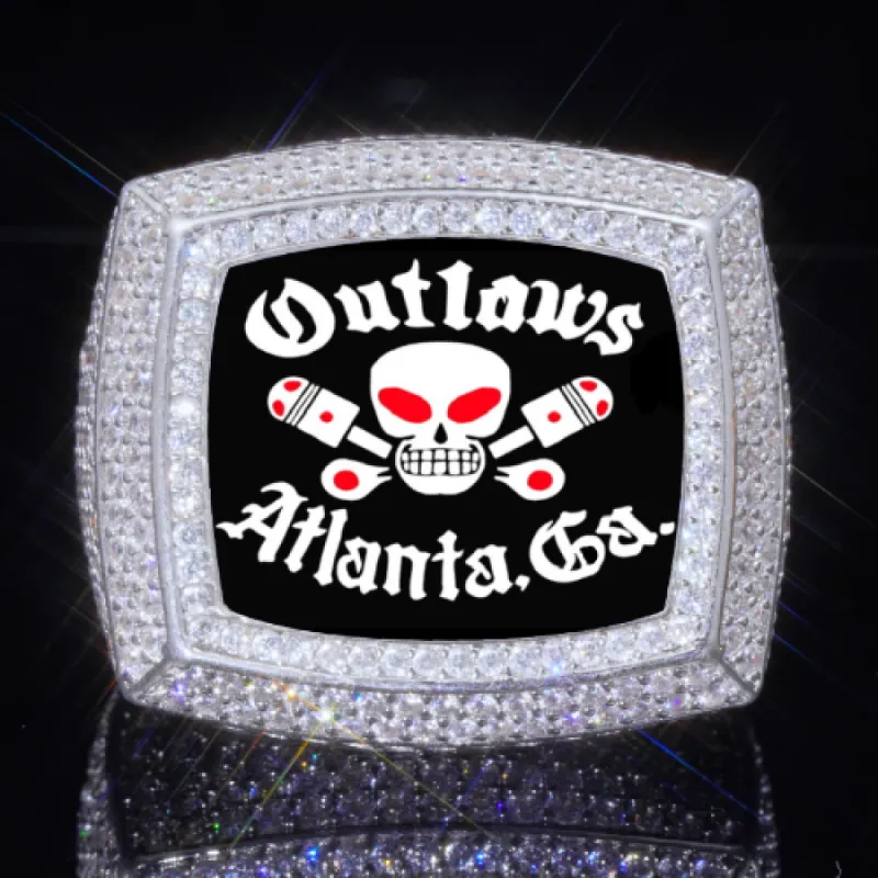 3D CUSTOM PICTURE ICED RING sold by The GUU Shop