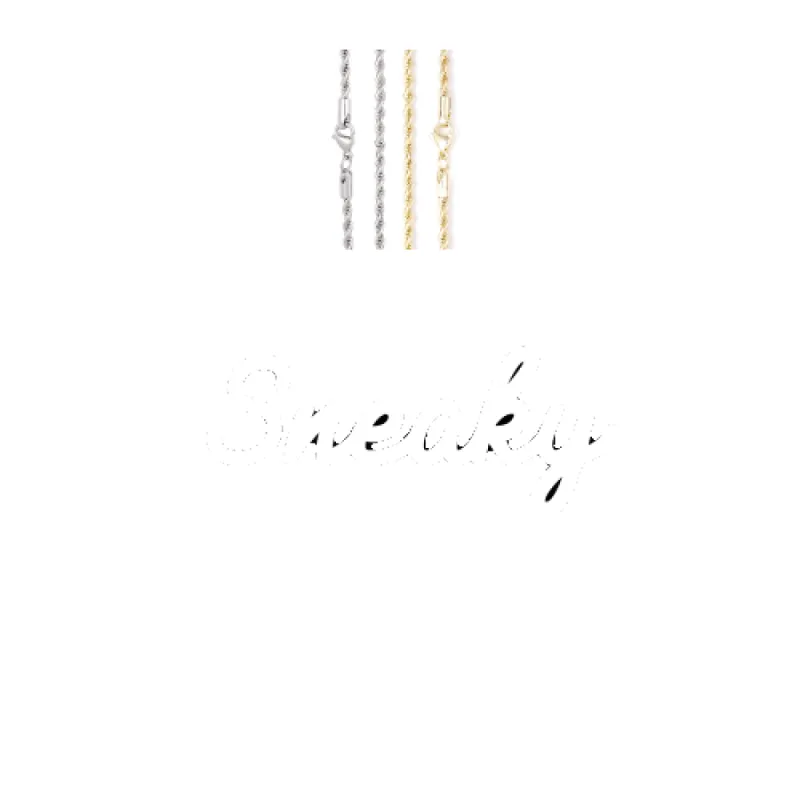 Script Custom Letter Necklace sold by The GUU Shop