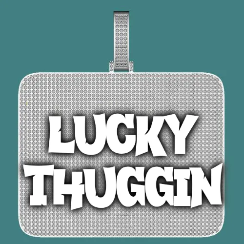 CUSTOM LETTER NECKLACE 3D BIG SQUARE sold by The GUU Shop