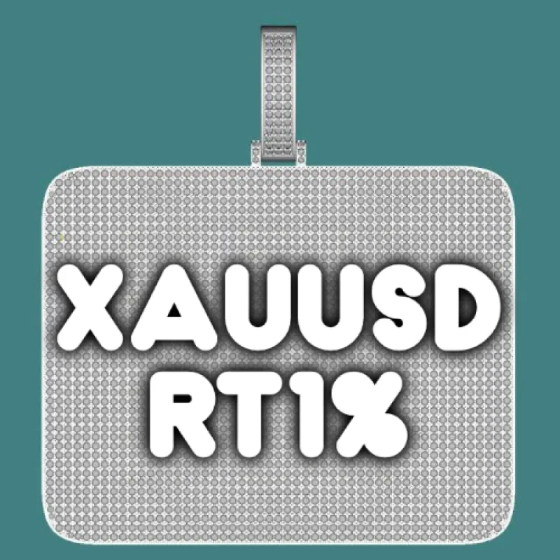 CUSTOM LETTER NECKLACE 3D BIG SQUARE sold by The GUU Shop