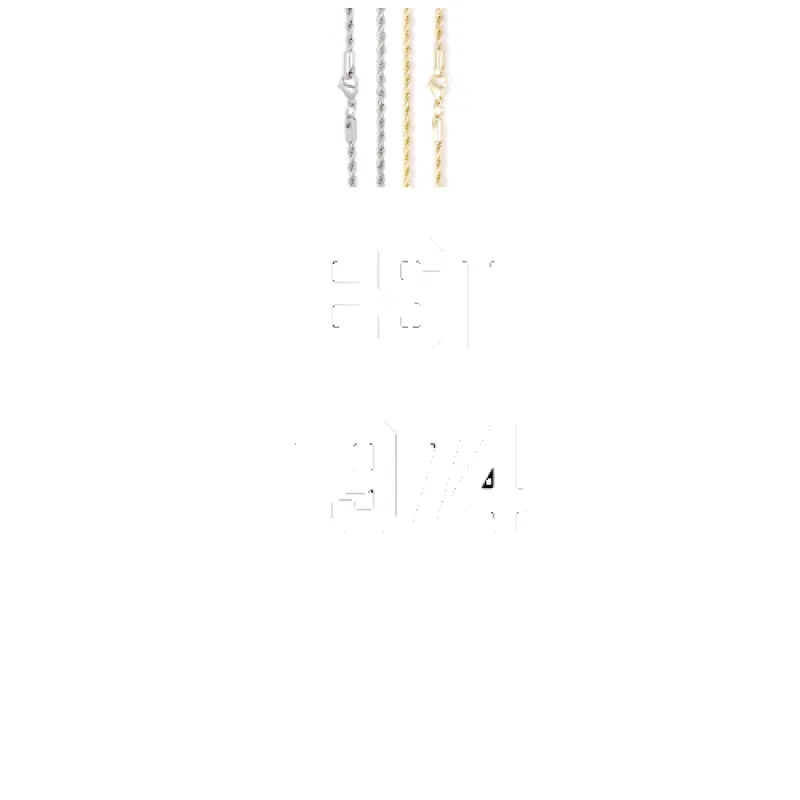 Custom Letters Baguette Two Layer Necklace sold by The GUU Shop