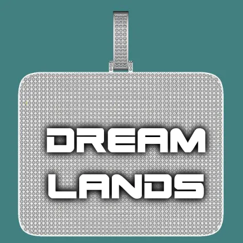 CUSTOM LETTER NECKLACE 3D BIG SQUARE sold by The GUU Shop