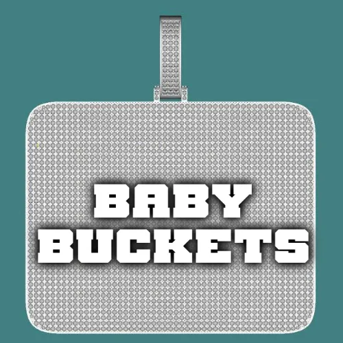 CUSTOM LETTER NECKLACE 3D BIG SQUARE sold by The GUU Shop