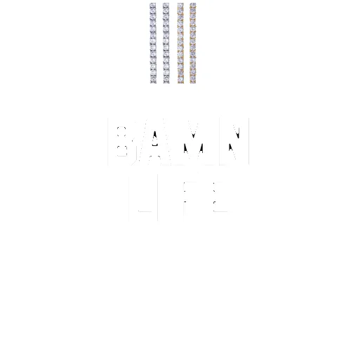 Custom Letters Baguette Two Layer Necklace sold by The GUU Shop