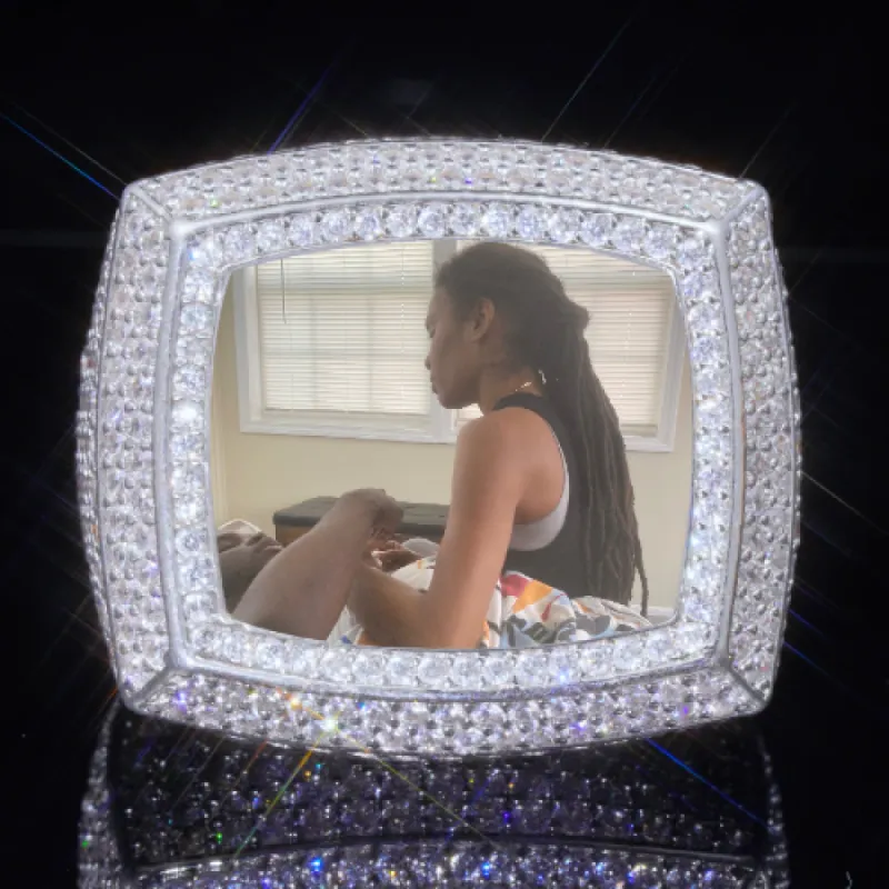 3D CUSTOM PICTURE ICED RING sold by The GUU Shop