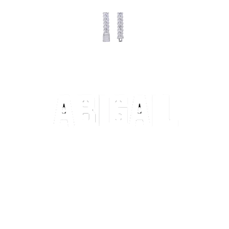 Custom Letters Baguette Two Layer Necklace sold by The GUU Shop