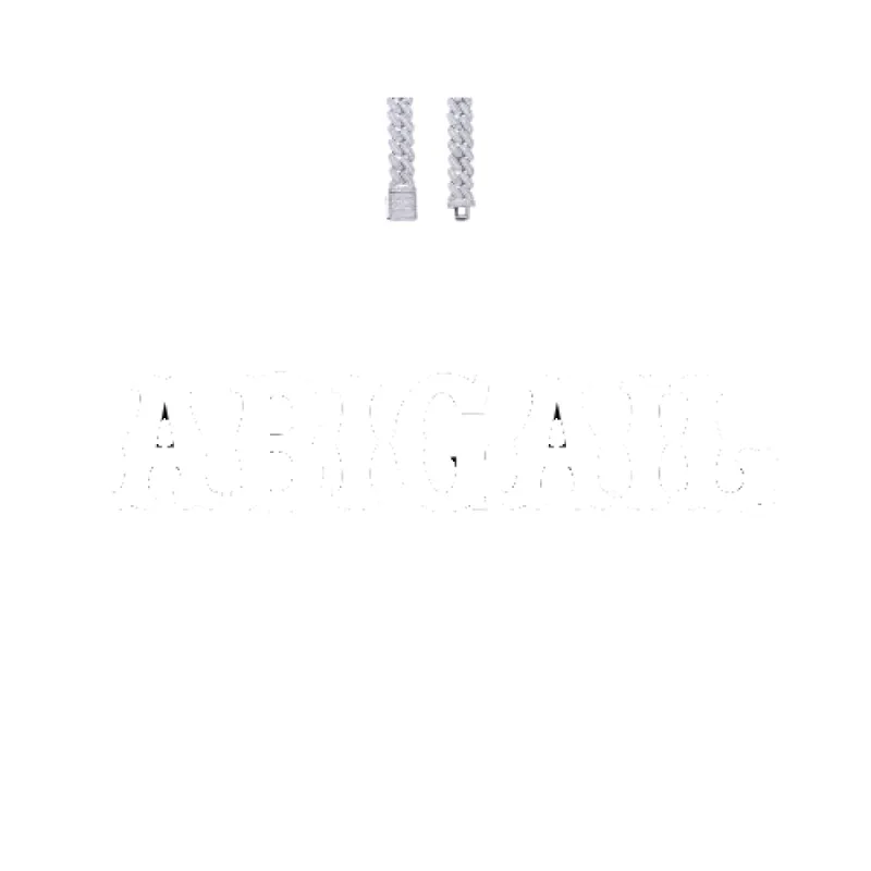 Custom Letters Freibeuter Font Necklace sold by The GUU Shop