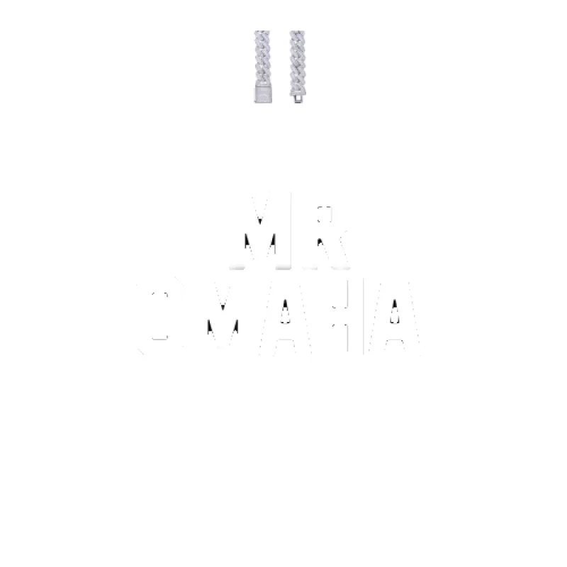 Custom Letters Baguette Two Layer Necklace made by The GUU Shop