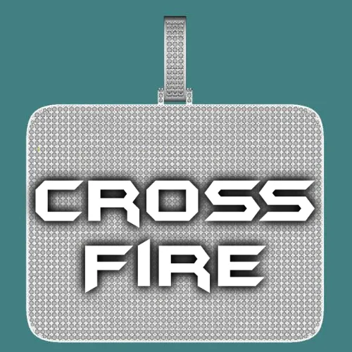 CUSTOM LETTER NECKLACE 3D BIG SQUARE sold by The GUU Shop