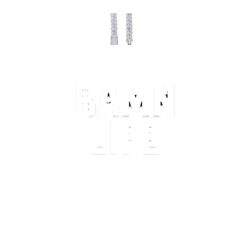 Custom Letters Baguette Two Layer Necklace sold by The GUU Shop