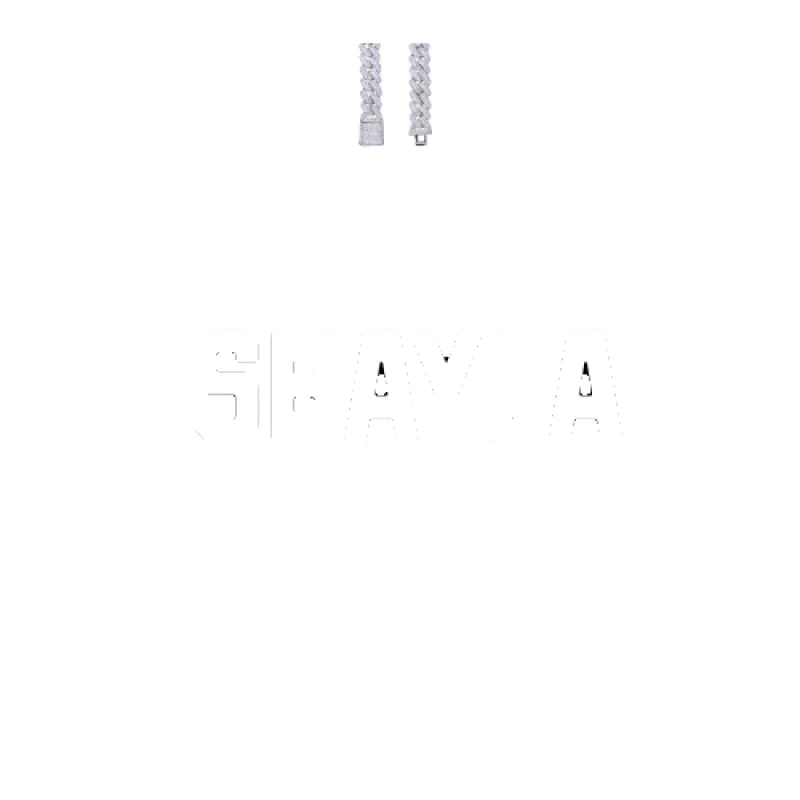 Custom Letters Baguette Two Layer Necklace sold by The GUU Shop