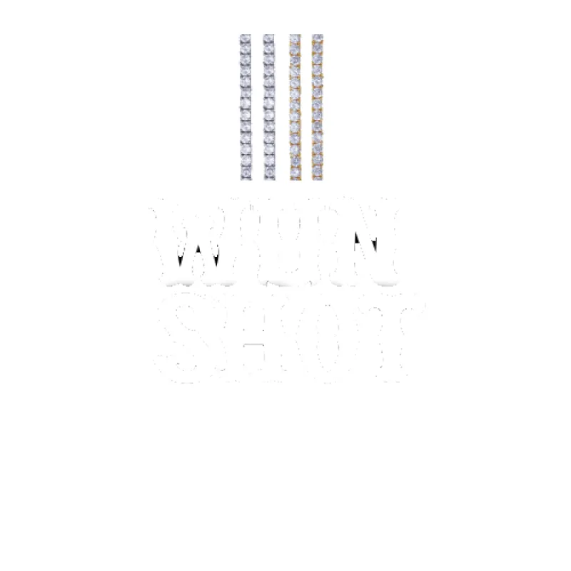 Custom Letters Freibeuter Font Necklace sold by The GUU Shop