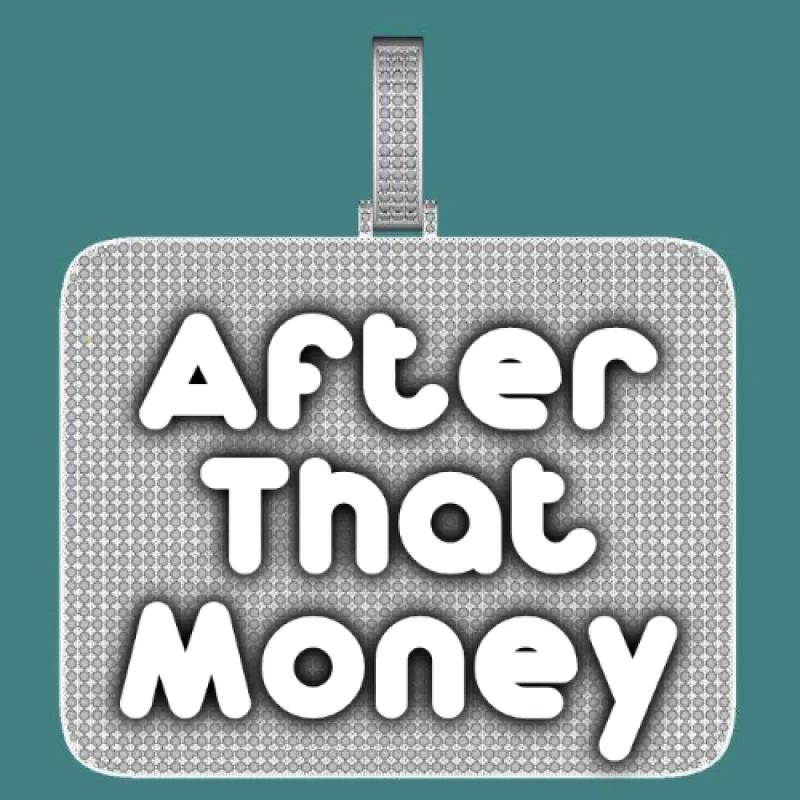 CUSTOM LETTER NECKLACE 3D BIG SQUARE sold by The GUU Shop