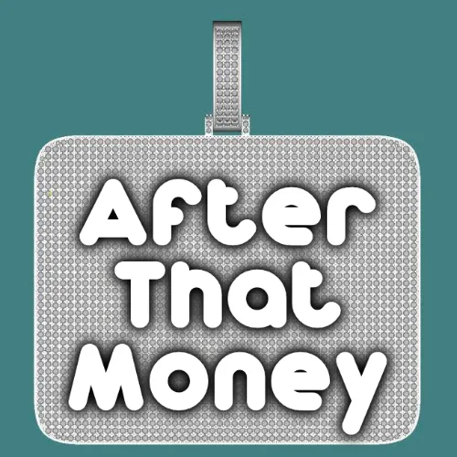 CUSTOM LETTER NECKLACE 3D BIG SQUARE sold by The GUU Shop