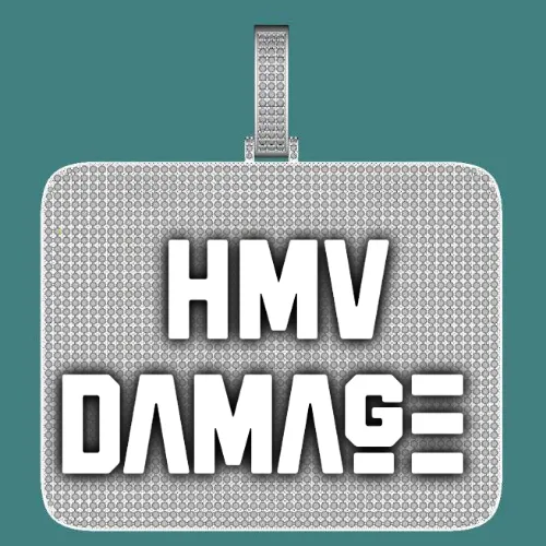 CUSTOM LETTER NECKLACE 3D BIG SQUARE sold by The GUU Shop