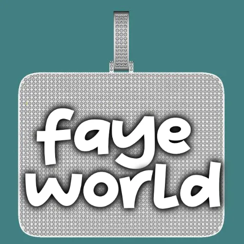 CUSTOM LETTER NECKLACE 3D BIG SQUARE sold by The GUU Shop