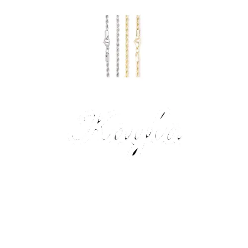 Script Custom Letter Necklace sold by The GUU Shop