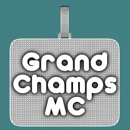 CUSTOM LETTER NECKLACE 3D BIG SQUARE sold by The GUU Shop