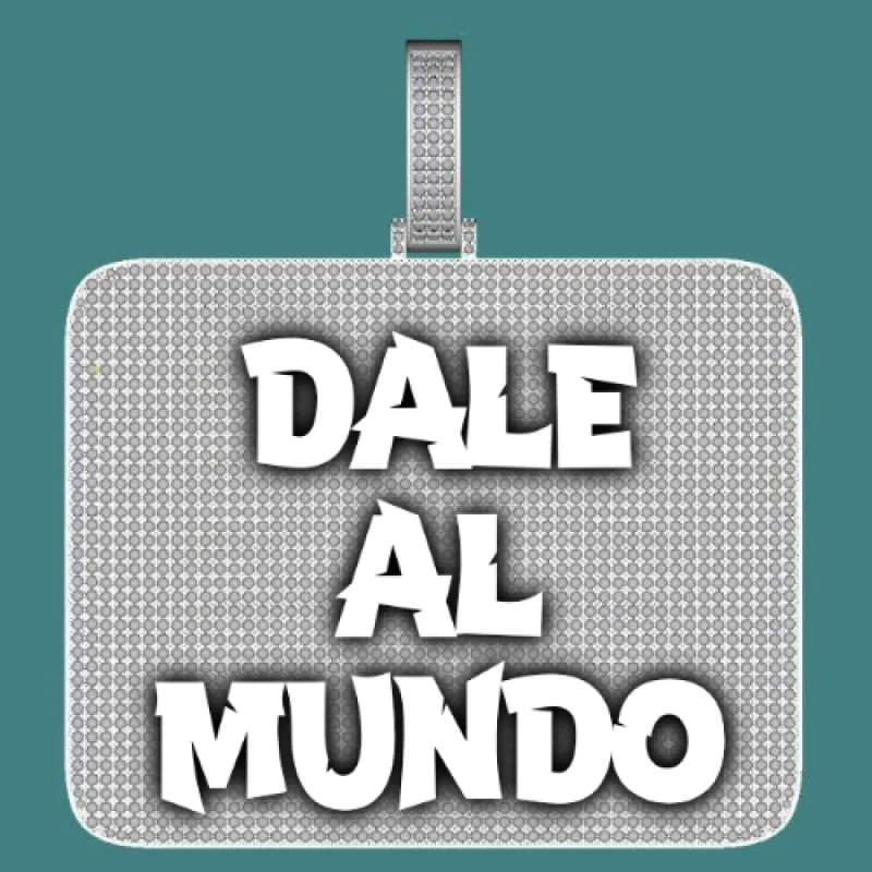 CUSTOM LETTER NECKLACE 3D BIG SQUARE sold by The GUU Shop