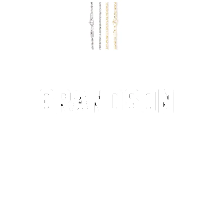 Custom Letters Baguette Two Layer Necklace made by The GUU Shop