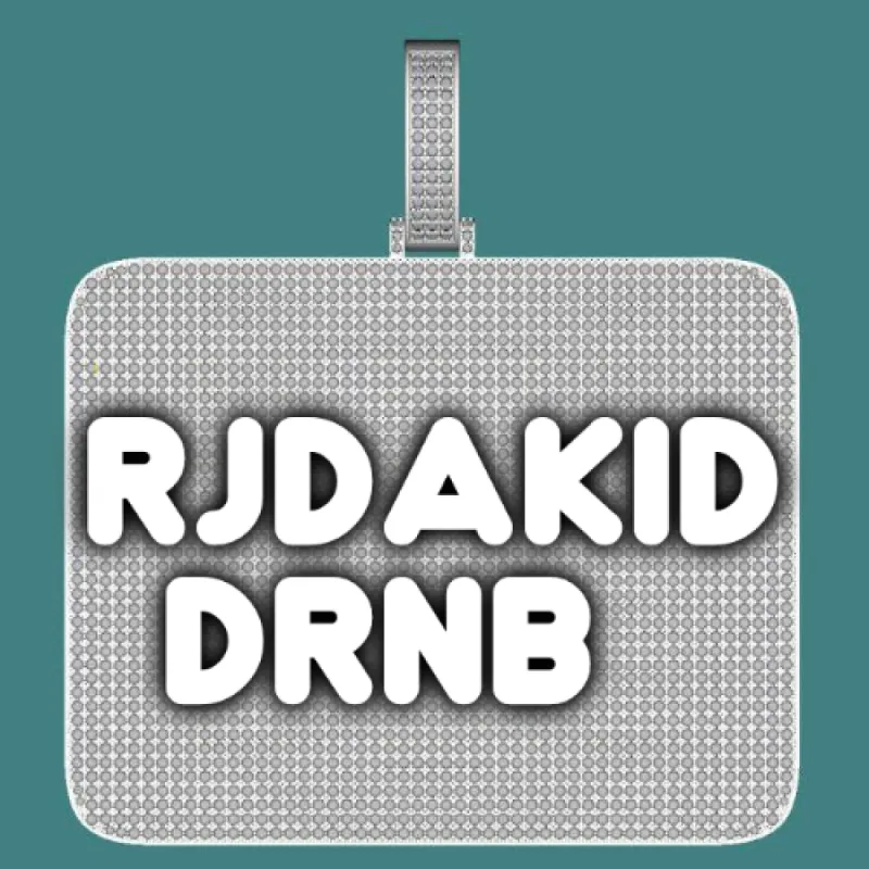 CUSTOM LETTER NECKLACE 3D BIG SQUARE sold by The GUU Shop