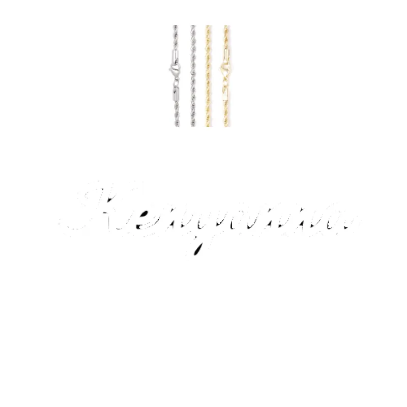 Script Custom Letter Necklace made by The GUU Shop