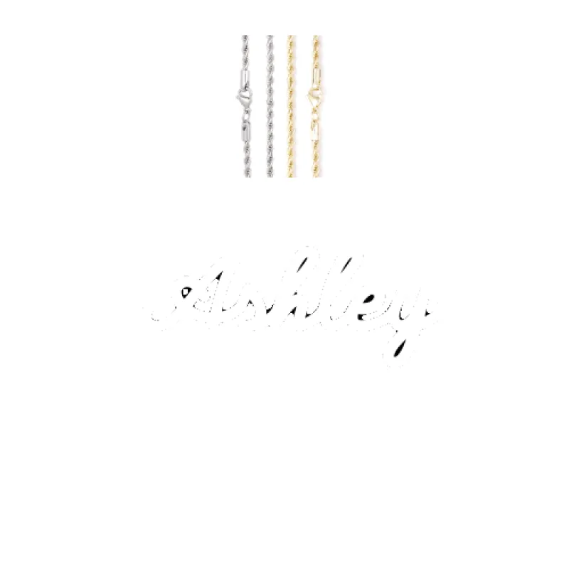 Script Custom Letter Necklace sold by The GUU Shop