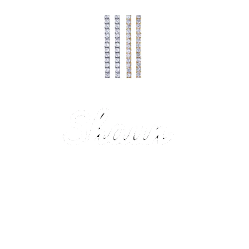 Script Custom Letter Necklace sold by The GUU Shop