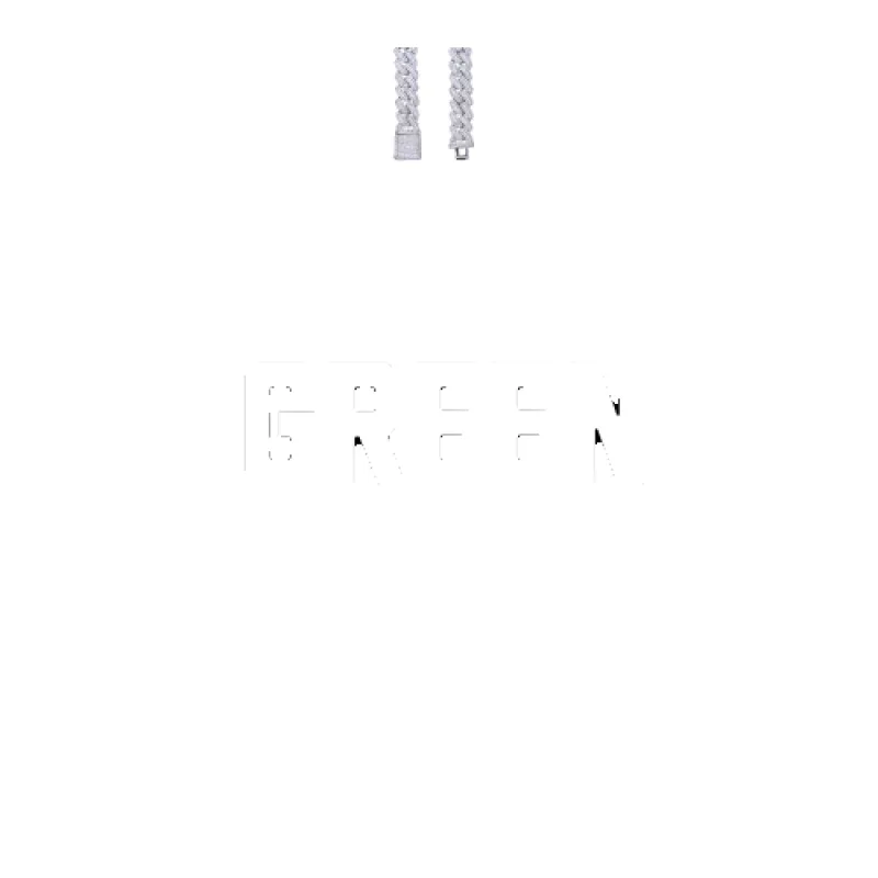 Custom Letters Baguette Two Layer Necklace made by The GUU Shop