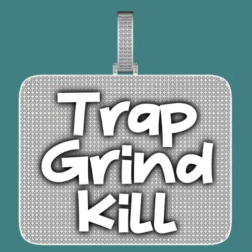 CUSTOM LETTER NECKLACE 3D BIG SQUARE sold by The GUU Shop