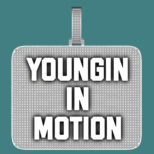 CUSTOM LETTER NECKLACE 3D BIG SQUARE sold by The GUU Shop