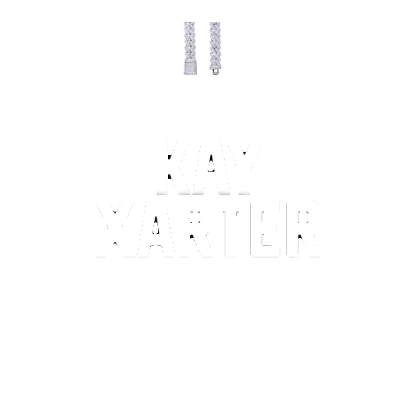 Custom Letters Baguette Two Layer Necklace made by The GUU Shop