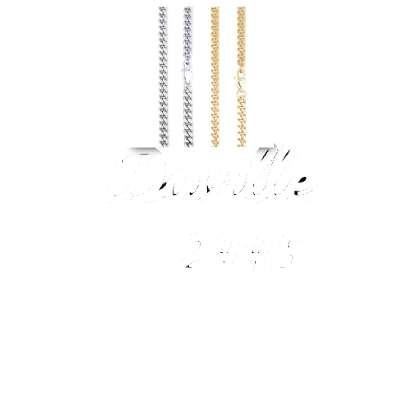 Script Custom Letter Necklace sold by The GUU Shop
