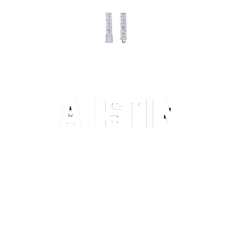 Custom Letters Baguette Two Layer Necklace sold by The GUU Shop