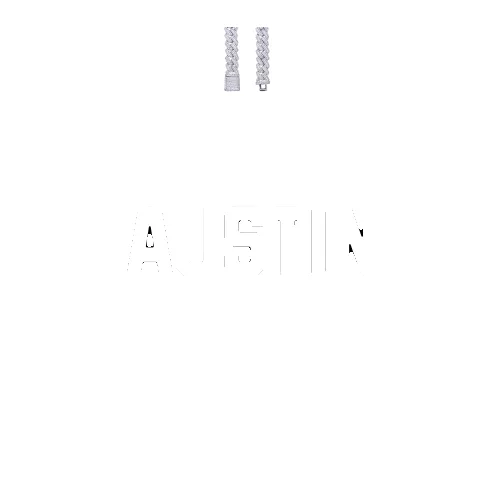 Custom Letters Baguette Two Layer Necklace sold by The GUU Shop