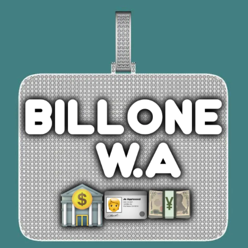 CUSTOM LETTER NECKLACE 3D BIG SQUARE sold by The GUU Shop