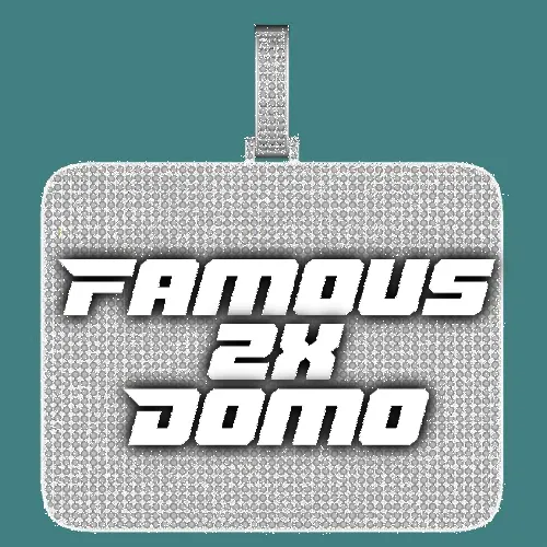 CUSTOM LETTER NECKLACE 3D BIG SQUARE sold by The GUU Shop