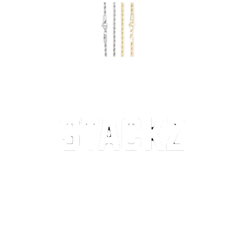 Custom Letters Baguette Two Layer Necklace sold by The GUU Shop