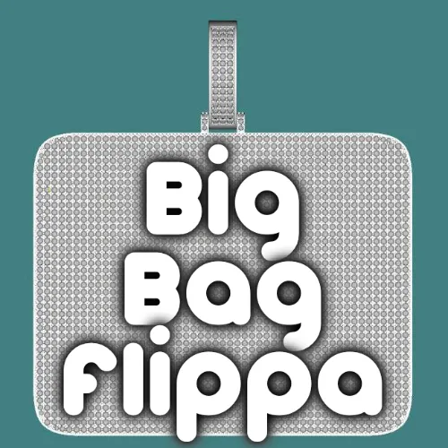 CUSTOM LETTER NECKLACE 3D BIG SQUARE sold by The GUU Shop