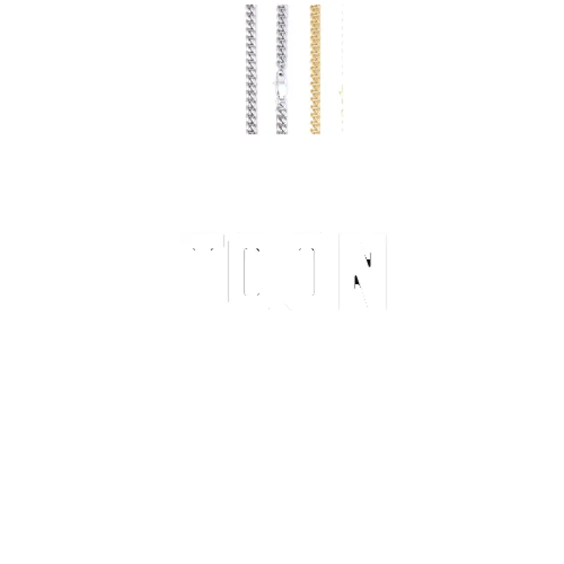 Custom Letters Baguette Two Layer Necklace made by The GUU Shop