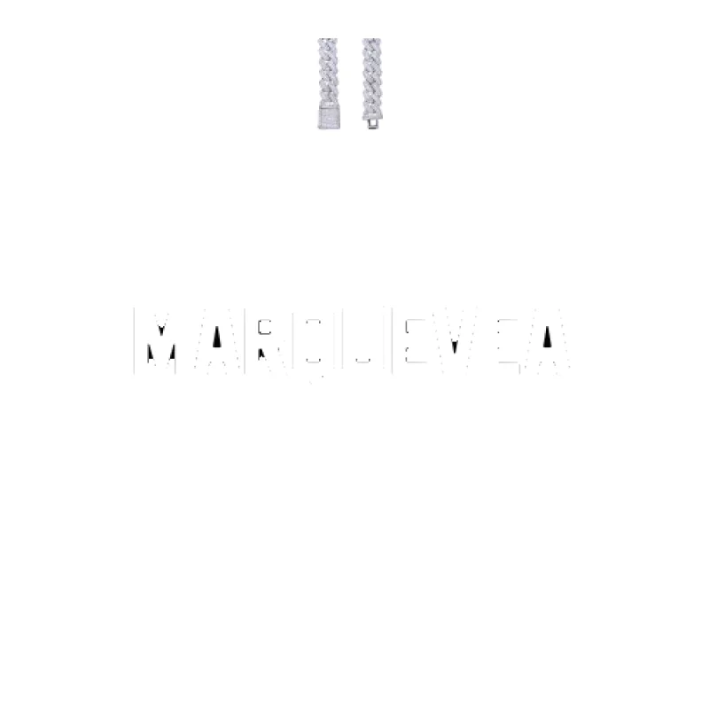 Custom Letters Baguette Two Layer Necklace sold by The GUU Shop