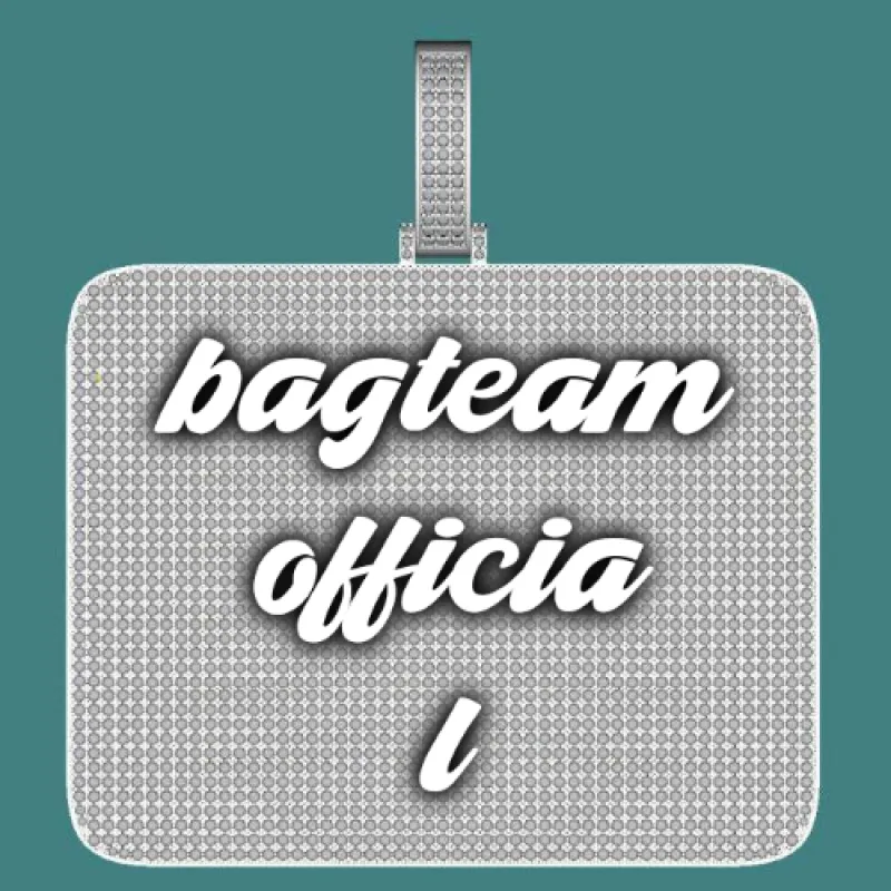 CUSTOM LETTER NECKLACE 3D BIG SQUARE sold by The GUU Shop