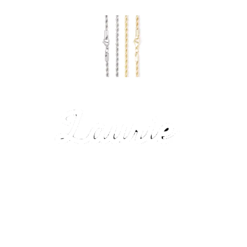 Script Custom Letter Necklace sold by The GUU Shop