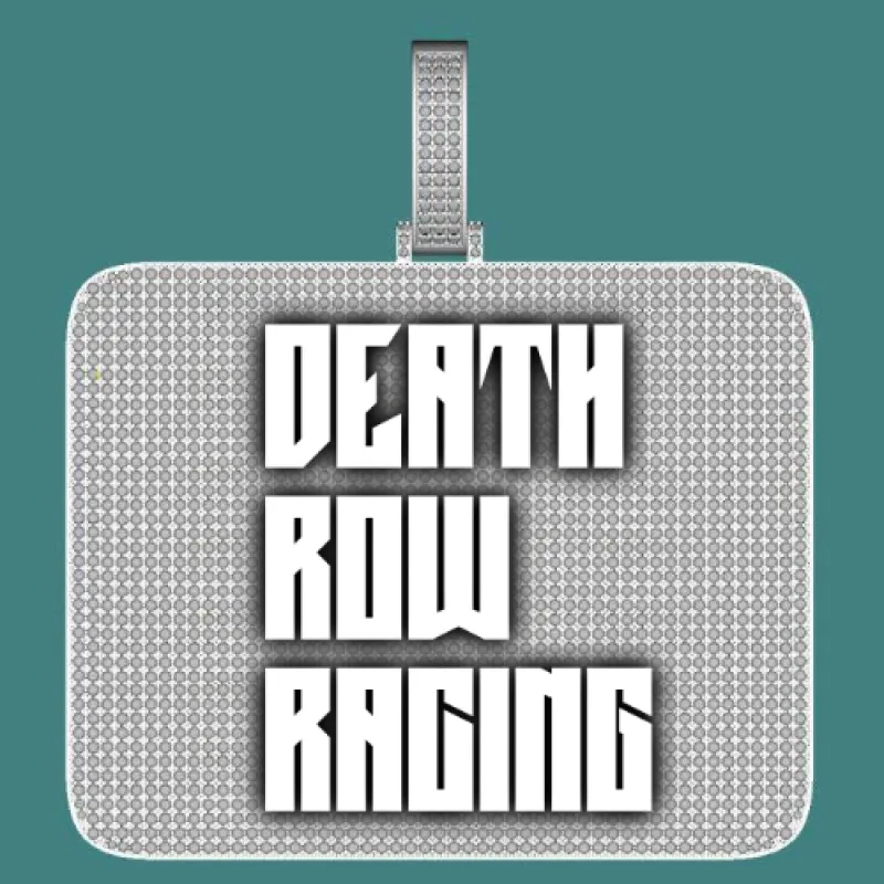 CUSTOM LETTER NECKLACE 3D BIG SQUARE sold by The GUU Shop