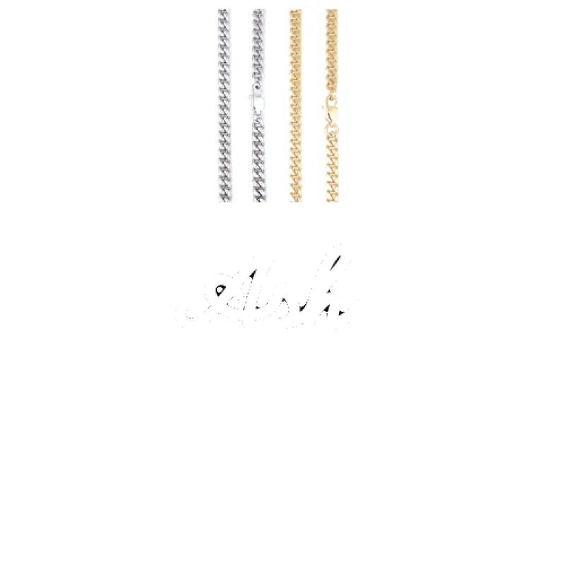 Script Custom Letter Necklace made by The GUU Shop