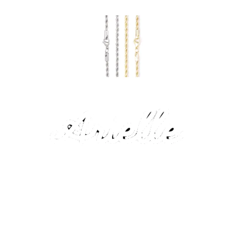 Script Custom Letter Necklace sold by The GUU Shop