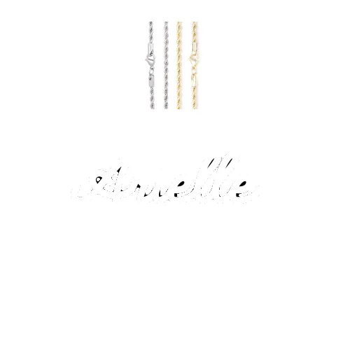 Script Custom Letter Necklace sold by The GUU Shop